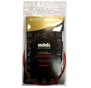 Спицы ADDI Classic Lace круговые с удлиненным кончиком на 100 см