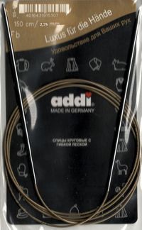 Спицы ADDI Classic круговые супергладкие на 150 см №4,5