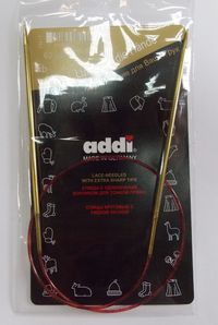 Спицы ADDI позолоченные с удлиненным кончиком №3.0 60 см