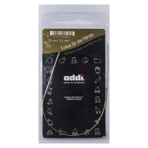 Спицы ADDI Classic круговые супергладкие №2,0 на 30 см