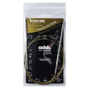 Спицы ADDI круговые супергладкие никель №4,0 100 см