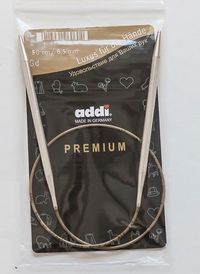 Спицы ADDI Classic круговые супергладкие №6,5 50 см