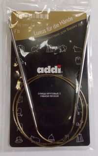 Спицы ADDI Classic круговые супергладкие на 80 см №3,5